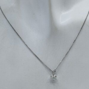 SOLD SOLD SOLD!!!  PLATINUM NECKLACE WITH DIAMOND